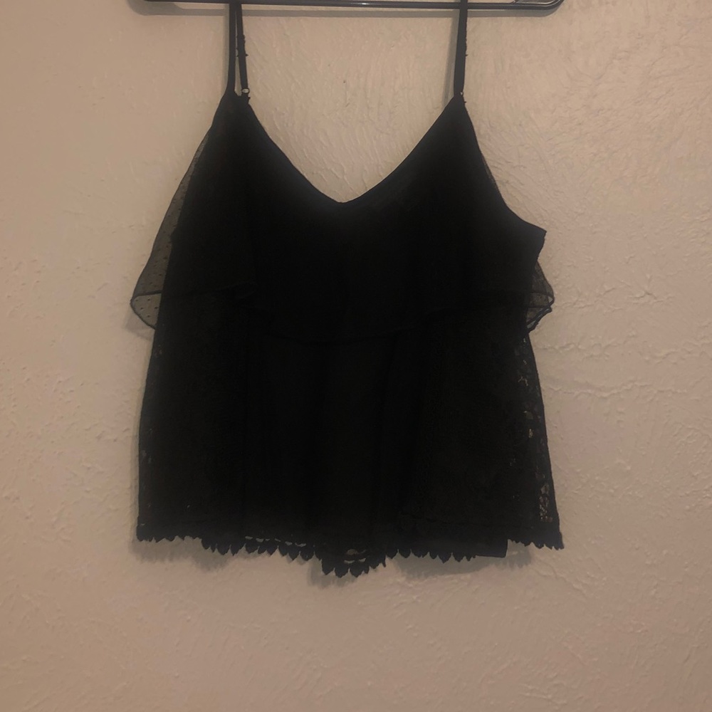Tiered lace cami